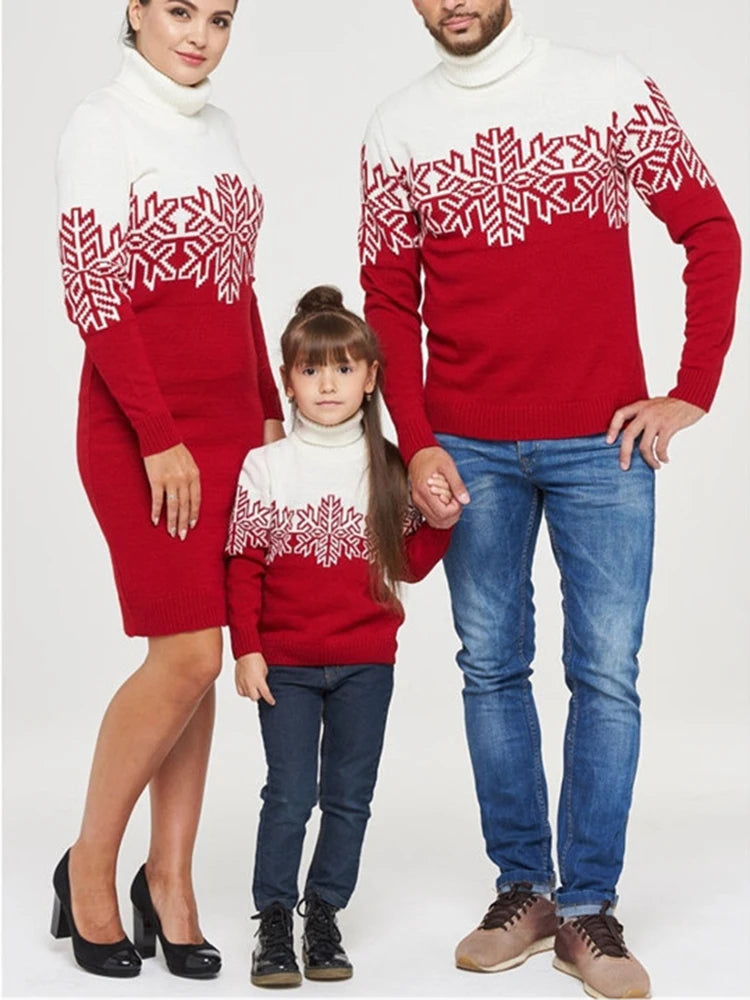 Turtleneck Sweater Dress